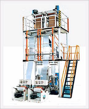 2-Head Type, Blown Film Extrusion Line Made in Korea